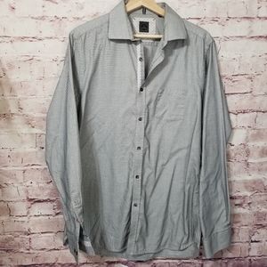 Stones mens button down dress shirt